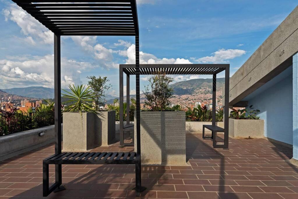 Modern apartment in an exclusive area of Medellín. Exterior foto