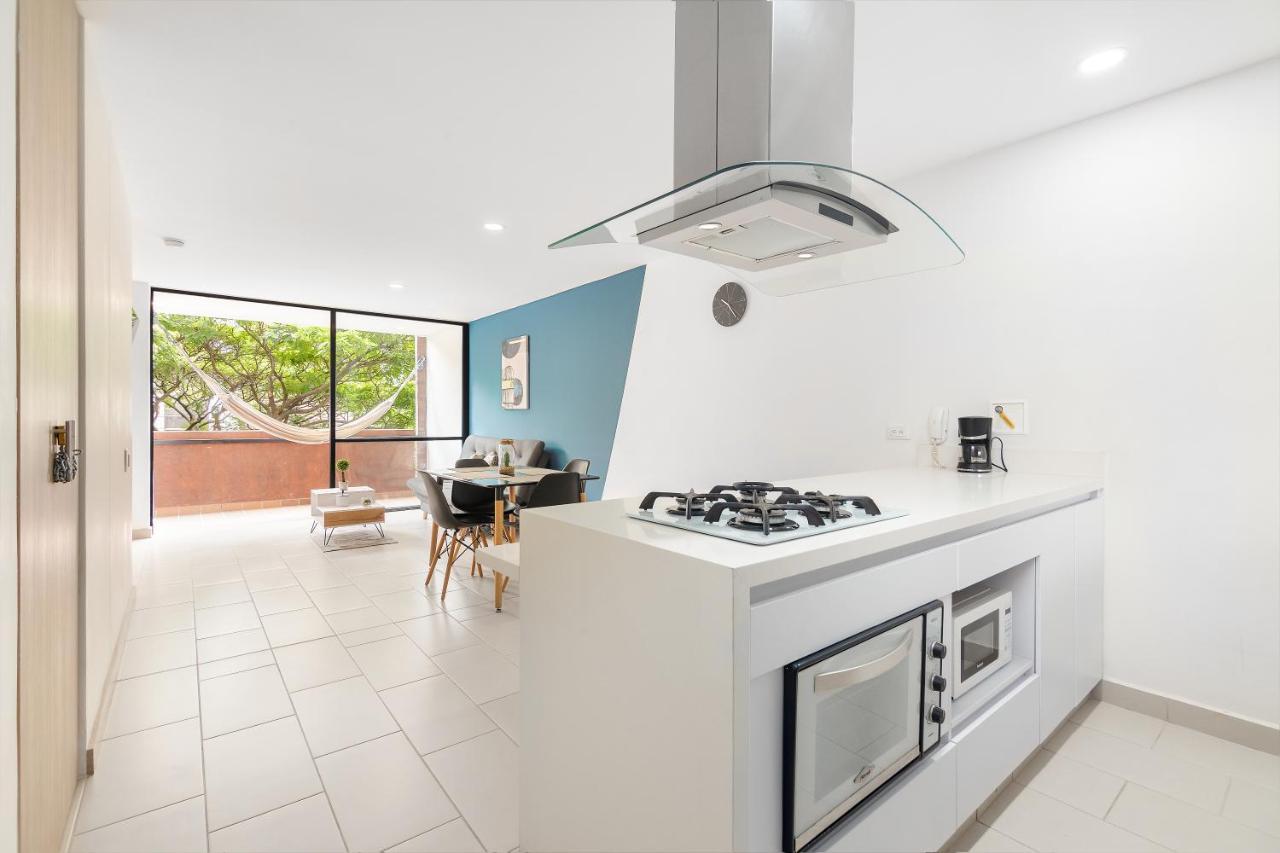Modern apartment in an exclusive area of Medellín. Exterior foto